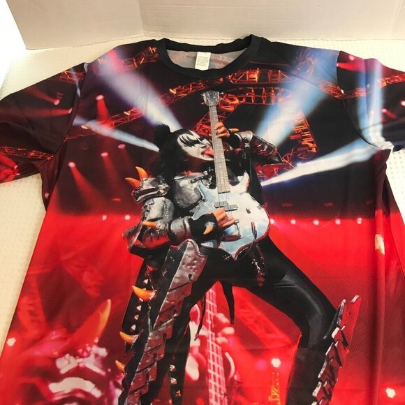 GENE SIMMONS ROCK N ROLL SHIRT SIZE 2X NEW - Picture 2 of 6